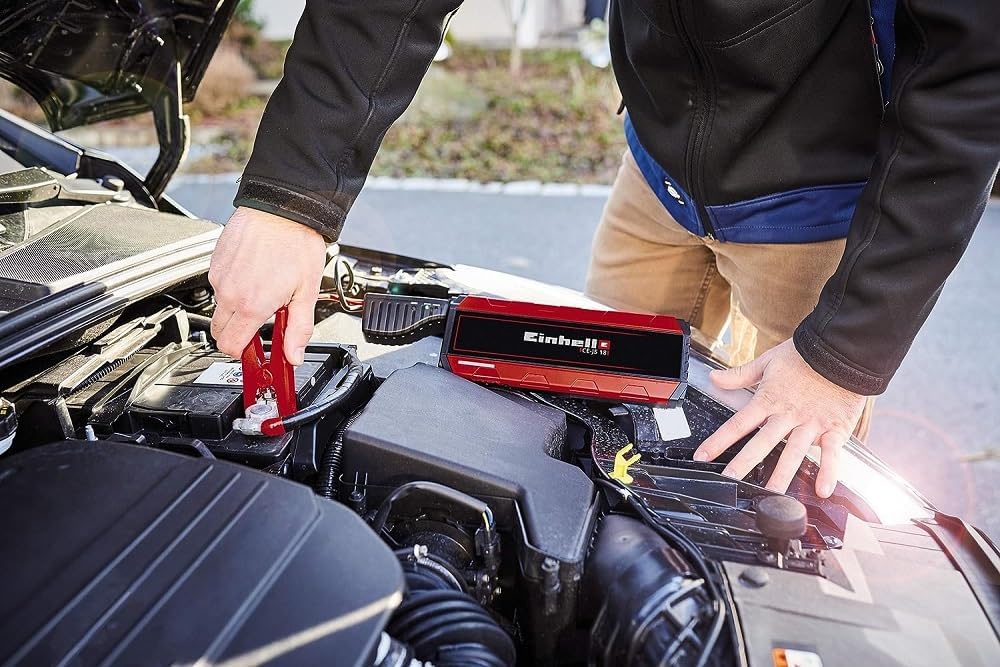 Einhell CE-JS 18/1 Jump-Start 18000mAh 600A Laptop & Araç Akü Takviye Güç İstasyonu - Açı 3