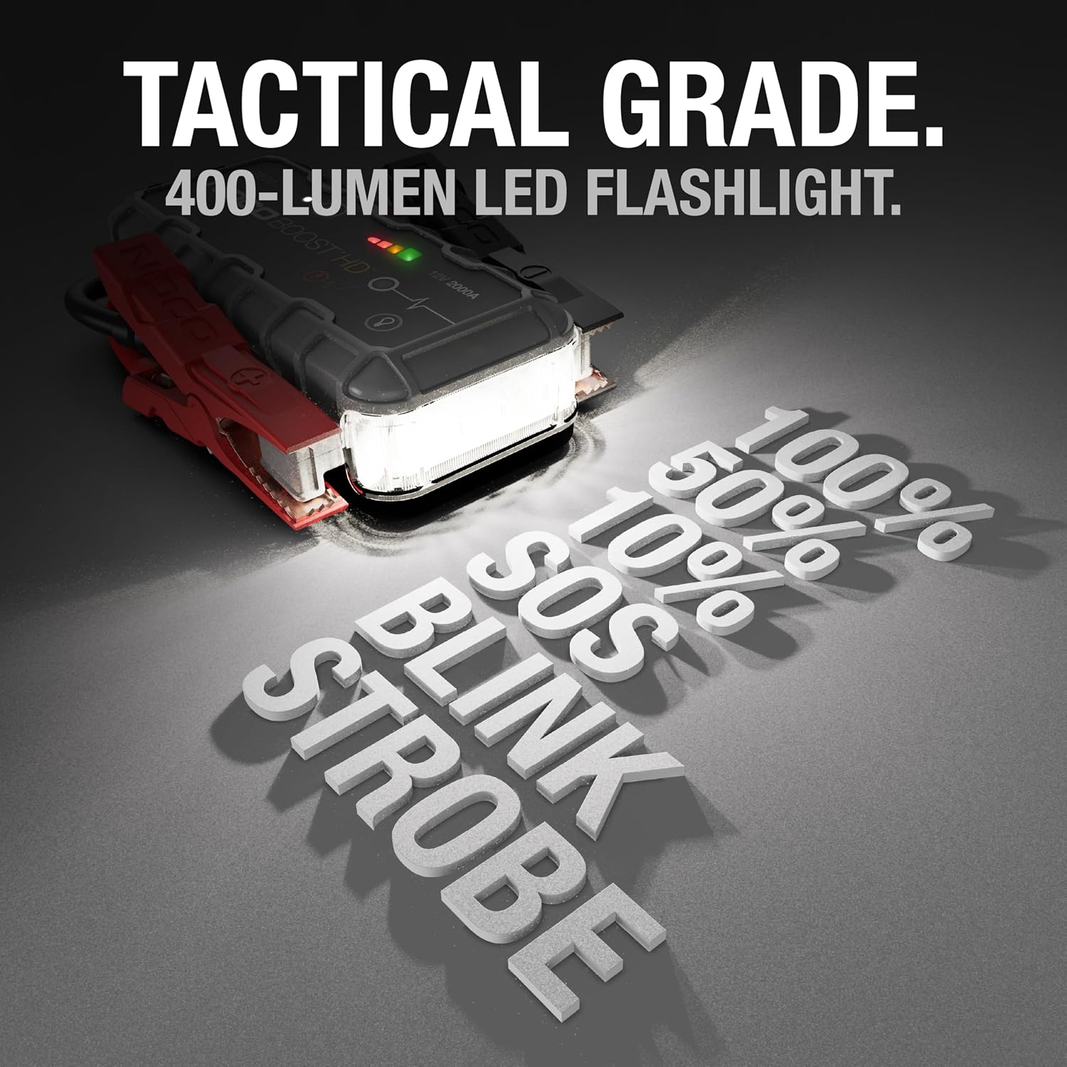 NOCO Boost HD GB70 2000A 12V Heavy-Duty Profesyonel Akü Takviye Cihazı - Açı 5