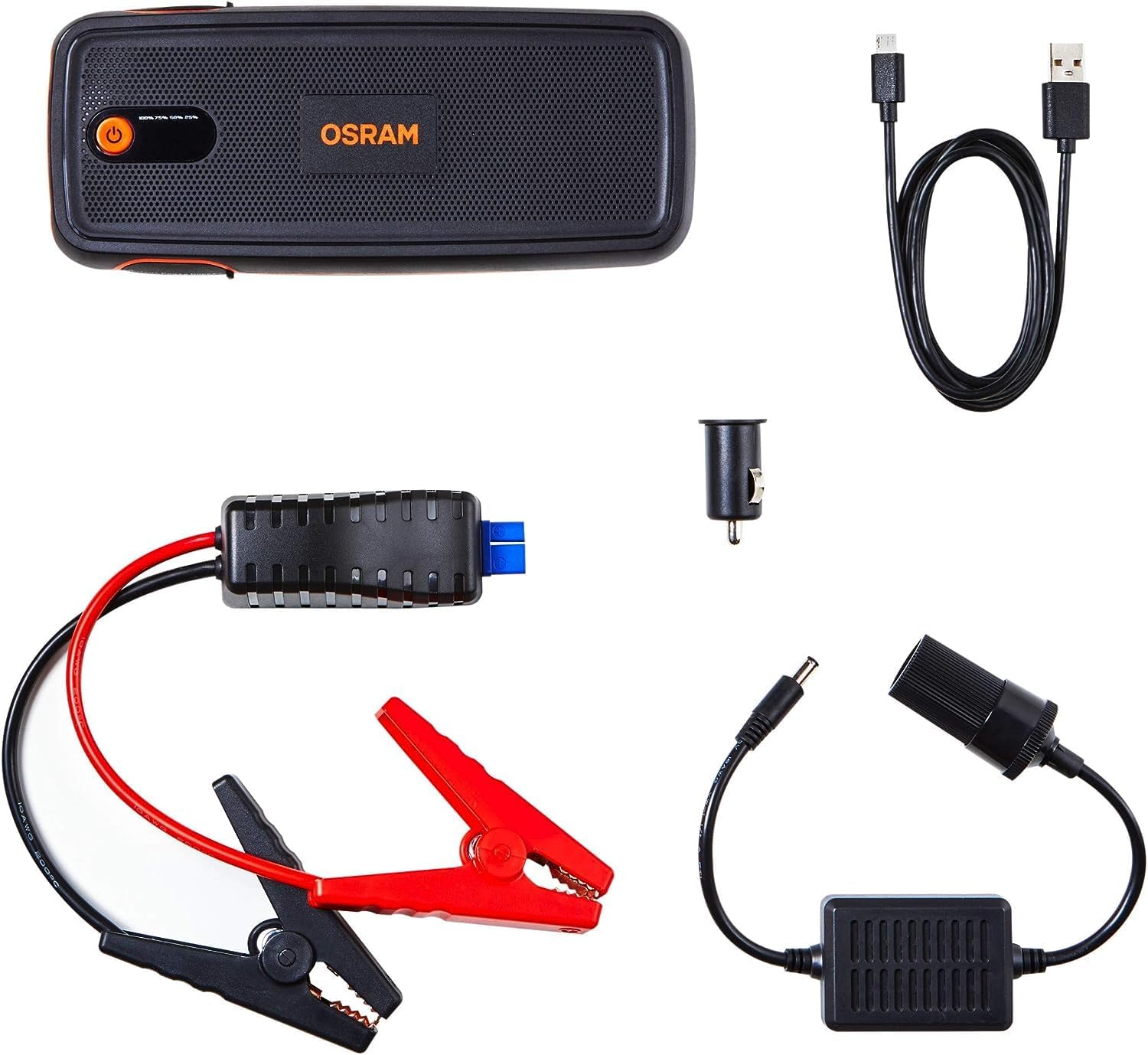 OSRAM BATTERYstart 400 (OBSL400) 16800mAh 1200A Profesyonel Akü Takviye Cihazı - Açı 2